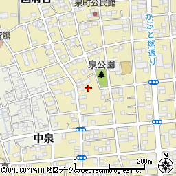 静岡県磐田市国府台304周辺の地図