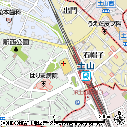 リラクゼーションサロンＴＥＴＥ土山店周辺の地図