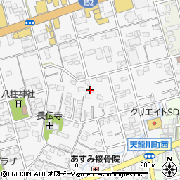 静岡県浜松市中央区和田町52周辺の地図
