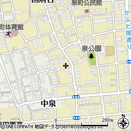 静岡県磐田市国府台546周辺の地図