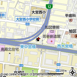ＥＮＥＯＳ中宮エコ・ステーションＳＳ周辺の地図
