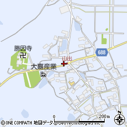 三重県伊賀市山出739周辺の地図