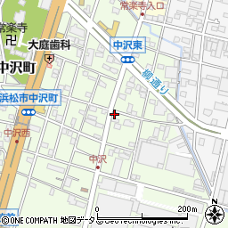 サンポー　浜松営業所周辺の地図