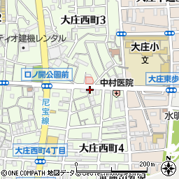中西酒店周辺の地図