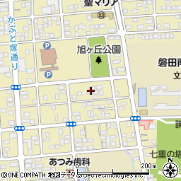 静岡県磐田市国府台32周辺の地図