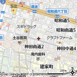 マルコシ中央店周辺の地図