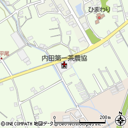 静岡県菊川市中内田6818周辺の地図
