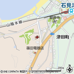 津田郵便局周辺の地図