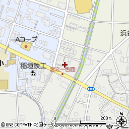 静岡県磐田市宮之一色15-3周辺の地図