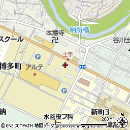 津博多郵便局周辺の地図