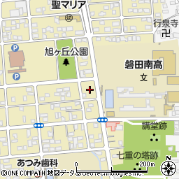 静岡県磐田市国府台33周辺の地図