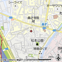 大阪府門真市ひえ島町3-3周辺の地図