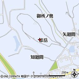 愛知県知多郡南知多町大井崇岳周辺の地図