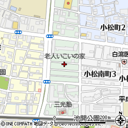 [葬儀場]小松西町自治会館周辺の地図