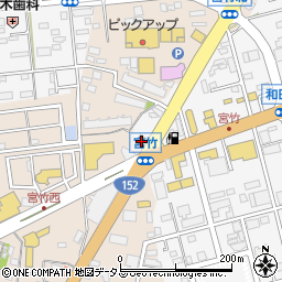 静岡県浜松市中央区和田町806周辺の地図