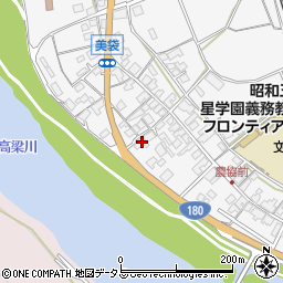 岡山県総社市美袋497-1周辺の地図