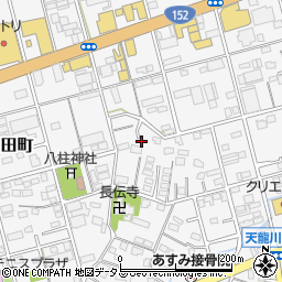 静岡県浜松市中央区和田町45周辺の地図