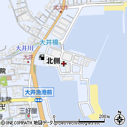 大井漁協周辺の地図