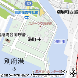 兵庫県加古川市別府町港町周辺の地図