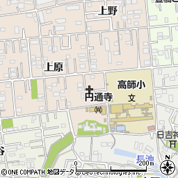 愛知県豊橋市上野町上原67周辺の地図
