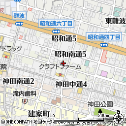株式会社平安　阪神支社周辺の地図