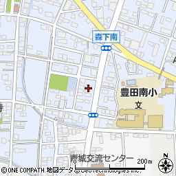 遠州信用金庫豊田支店周辺の地図