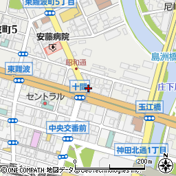キングマンション尼崎シエナシティ周辺の地図