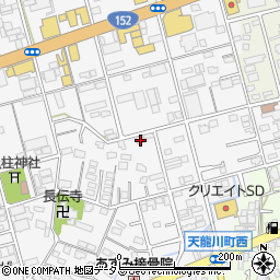 静岡県浜松市中央区和田町58周辺の地図
