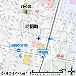 喜楽堂　本舗周辺の地図