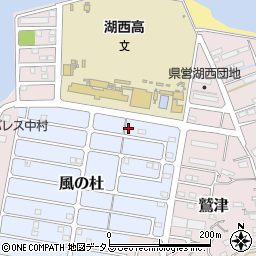 静岡県湖西市風の杜3-17周辺の地図
