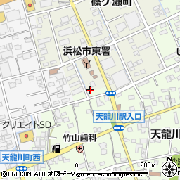 静岡県浜松市中央区篠ケ瀬町1381周辺の地図
