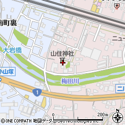 愛知県豊橋市二川町南裏8-5周辺の地図