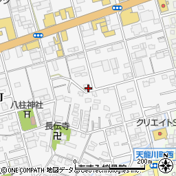 静岡県浜松市中央区和田町609周辺の地図