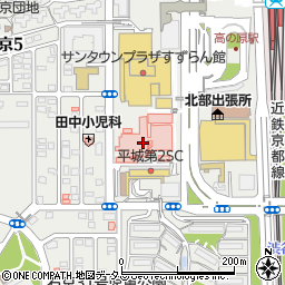 総合病院高の原中央病院（新生会）周辺の地図