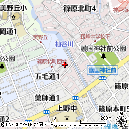 エルパラッツォ篠原周辺の地図