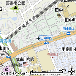 京進のほいくえんＨＯＰＰＡ　東灘園周辺の地図