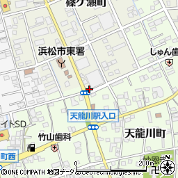 静岡県浜松市中央区篠ケ瀬町1295周辺の地図