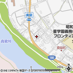 岡山県総社市美袋521周辺の地図