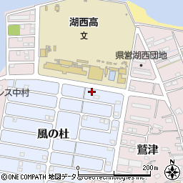 静岡県湖西市風の杜3-2周辺の地図