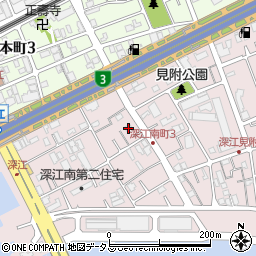 阪九機械周辺の地図