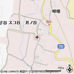 京都府木津川市加茂町西小井ノ谷周辺の地図
