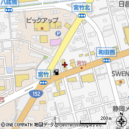 静岡県浜松市中央区和田町796周辺の地図
