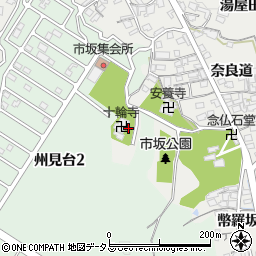 京都府木津川市市坂西山周辺の地図