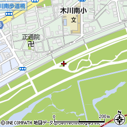 淀川河川公園トイレ５周辺の地図
