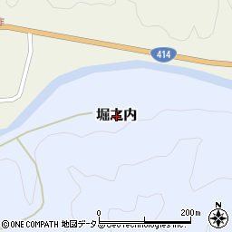 静岡県下田市堀之内周辺の地図