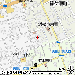 静岡県浜松市中央区和田町96周辺の地図