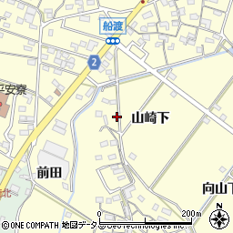 愛知県豊橋市船渡町向山41周辺の地図