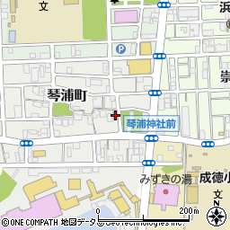 東福祉会館周辺の地図