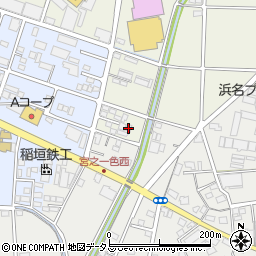 静岡県磐田市上万能246-5周辺の地図