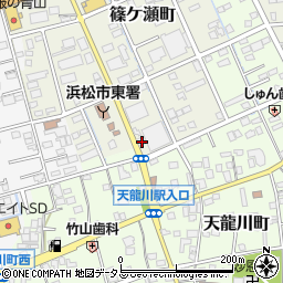 静岡県浜松市中央区篠ケ瀬町1297周辺の地図